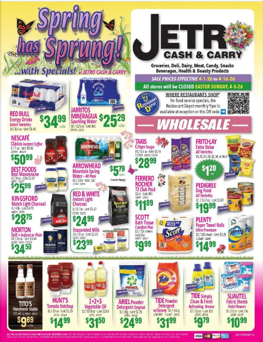 Weekly ad Jetro Sales from April 1 to April 16 2026 - Page