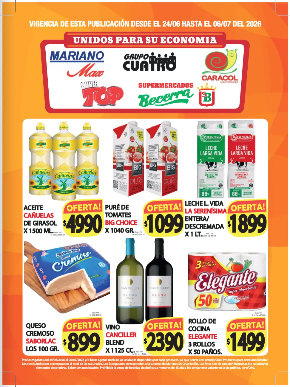 Ofertas de Caracol Ofertas 24 de junio al 6 de julio 2026 - Página 1 del catálogo