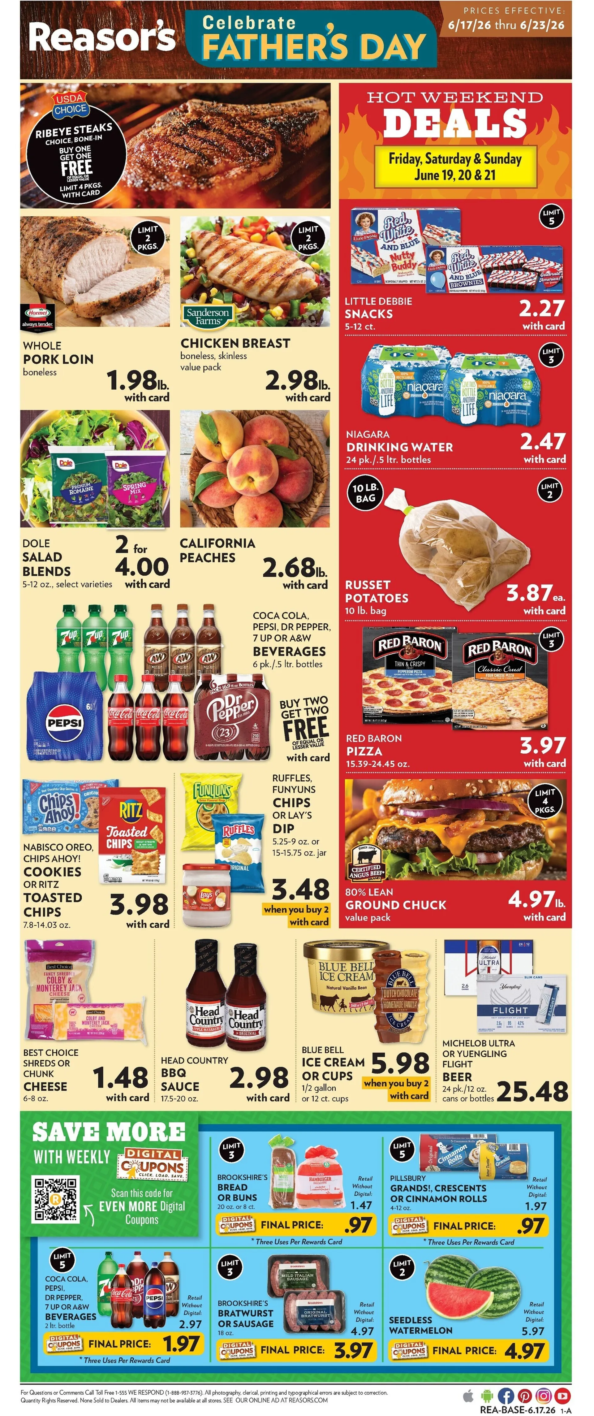 Weekly ad Reasor's Sales from June 17 to June 23 2026 - Page
