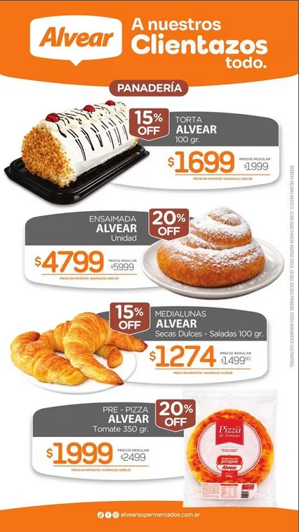 Ofertas de Ofertas Super Alvear 1 de abril al 15 de abril 2026 - Página 1 del catálogo