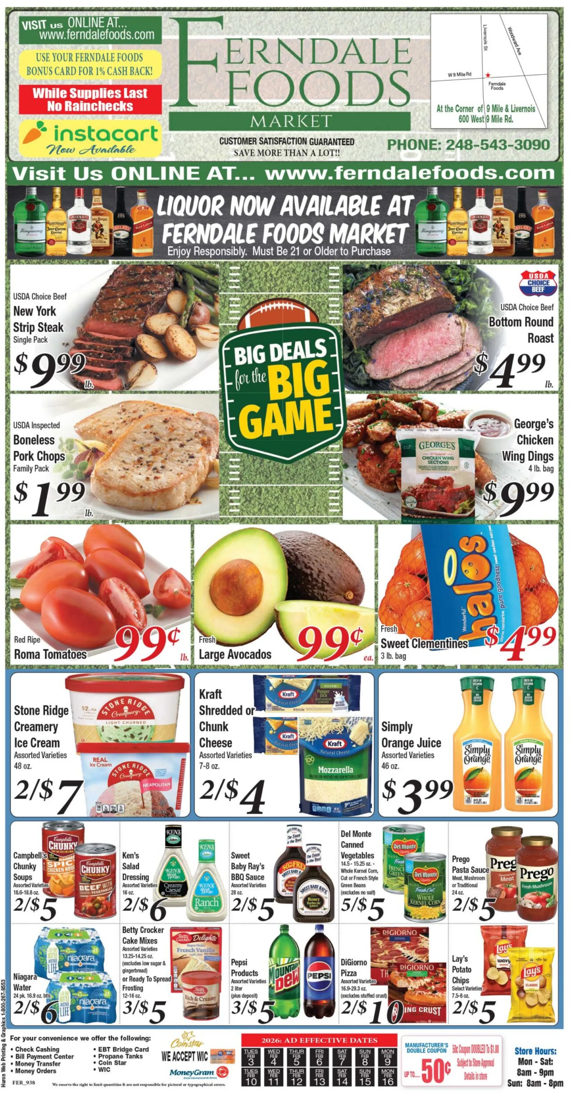 Weekly ad Ferndale Foods Sales from February 3 to February 16 2026 - Page 