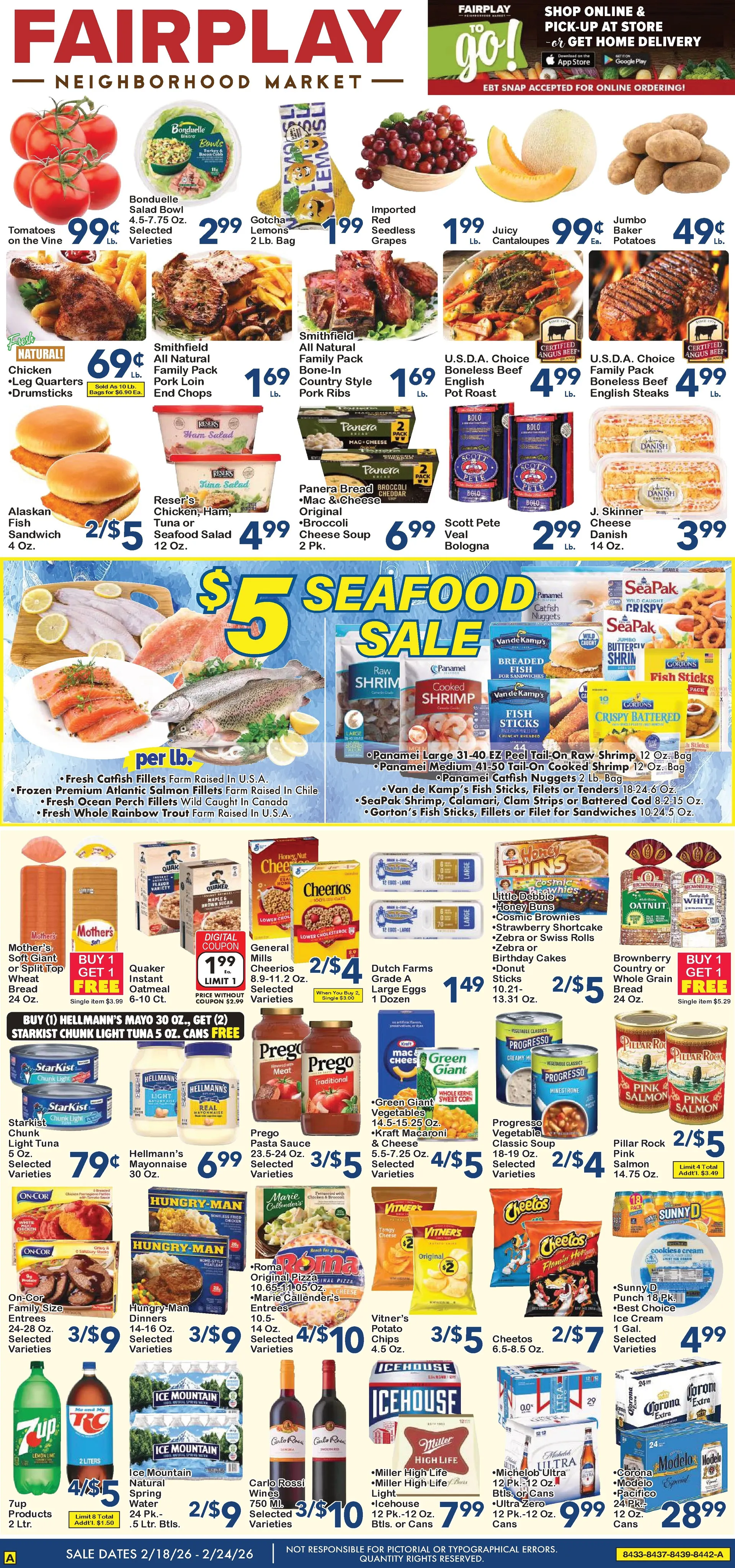 Weekly ad FairPlay Sales from February 18 to February 24 2026 - Page 