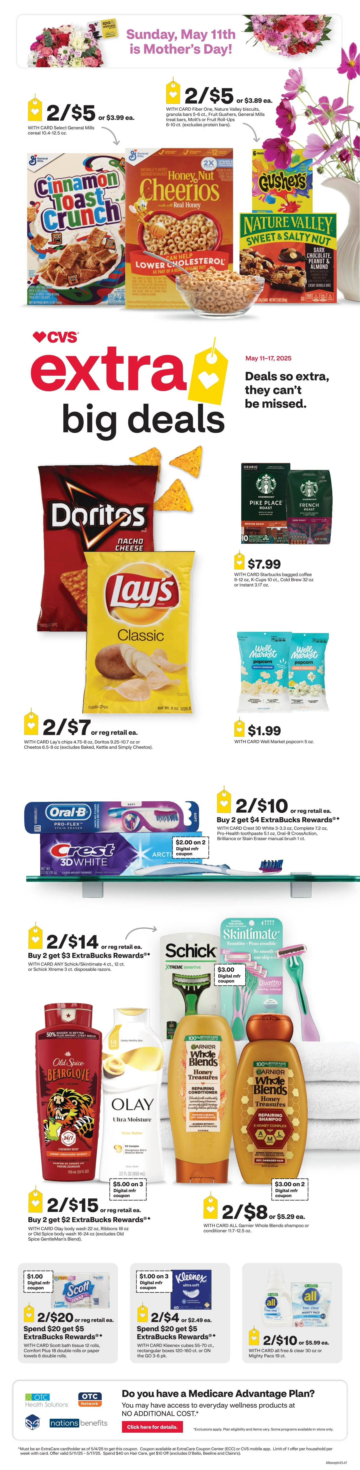 Weekly ad CVS Health Sales from May 12 to May 18 2025 - Page 1