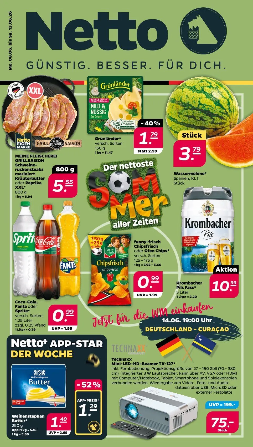  Netto Prospekte  von 8. Juni bis 13. Juni 2026 - Prospekt seite 