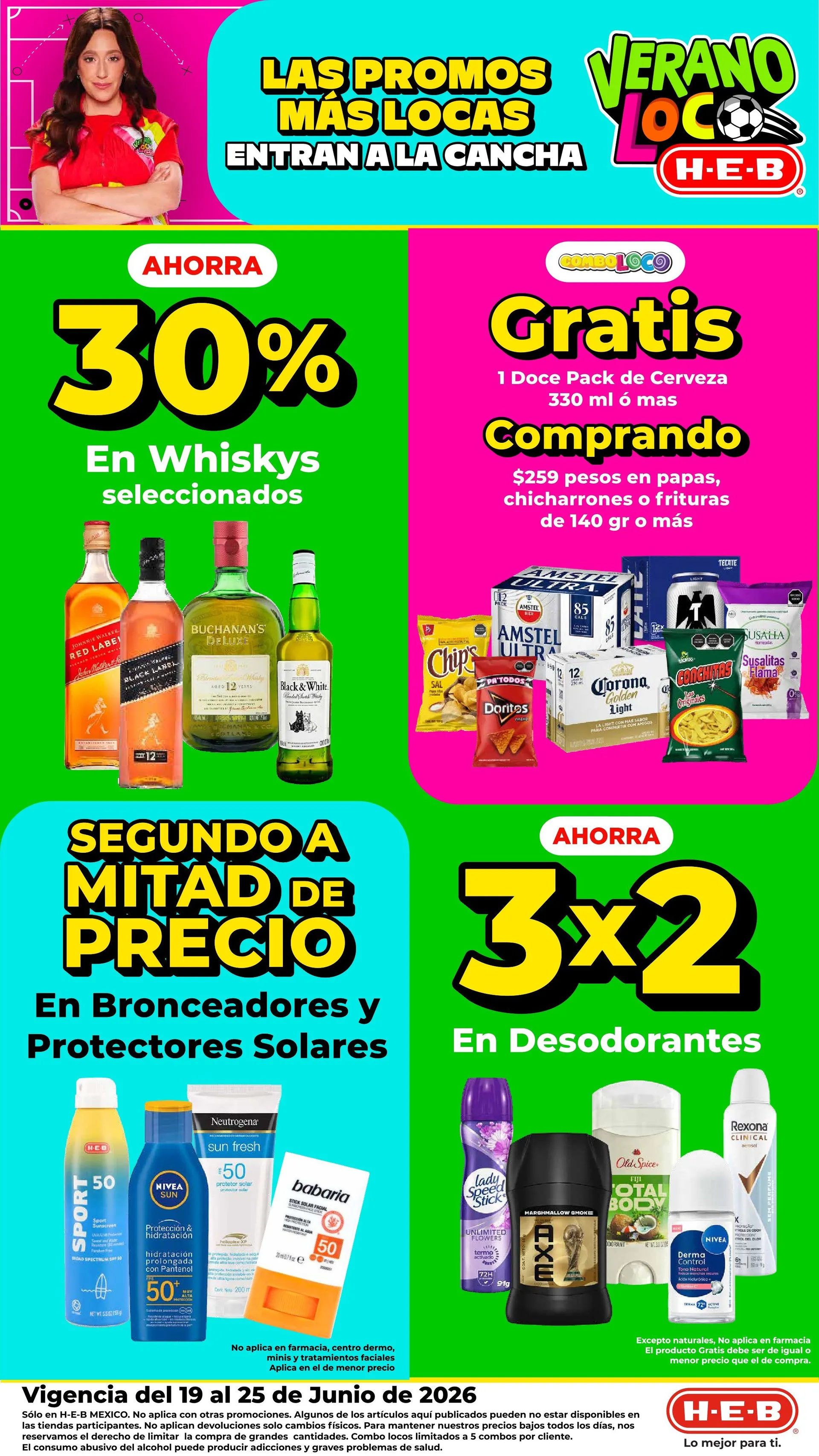 Catálogo de ofertas de H-E-B 19 de junio al 26 de junio 2026 - Pagina 1