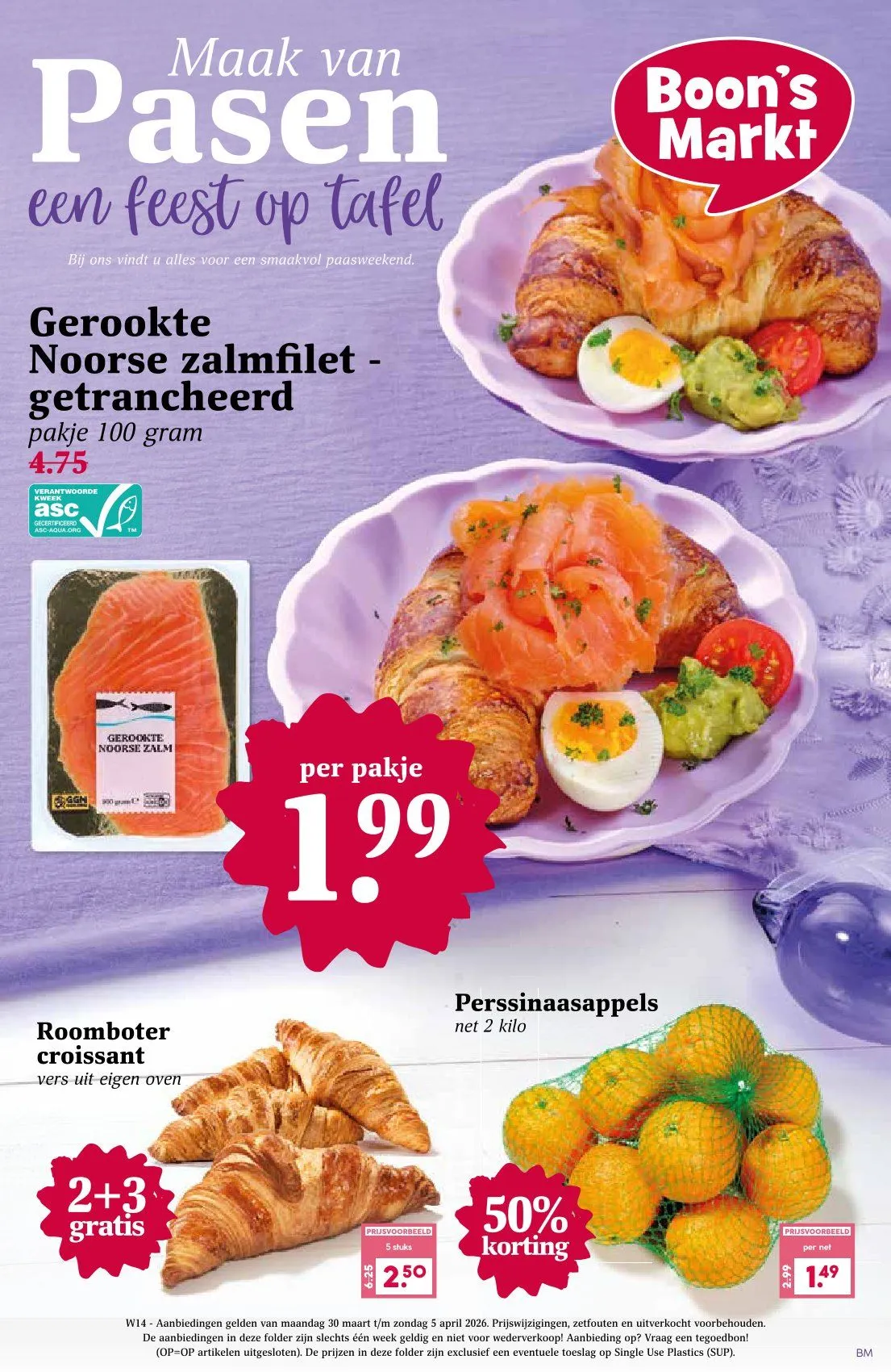  Boon's Markt folders van 30 maart tot 5 april 2026 - Folder pagina 1