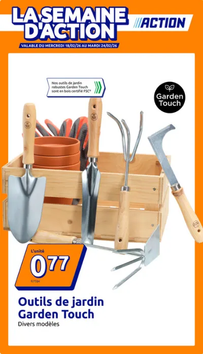 Catalogues Action du 18 février au 24 février 2026 - Catalogue page