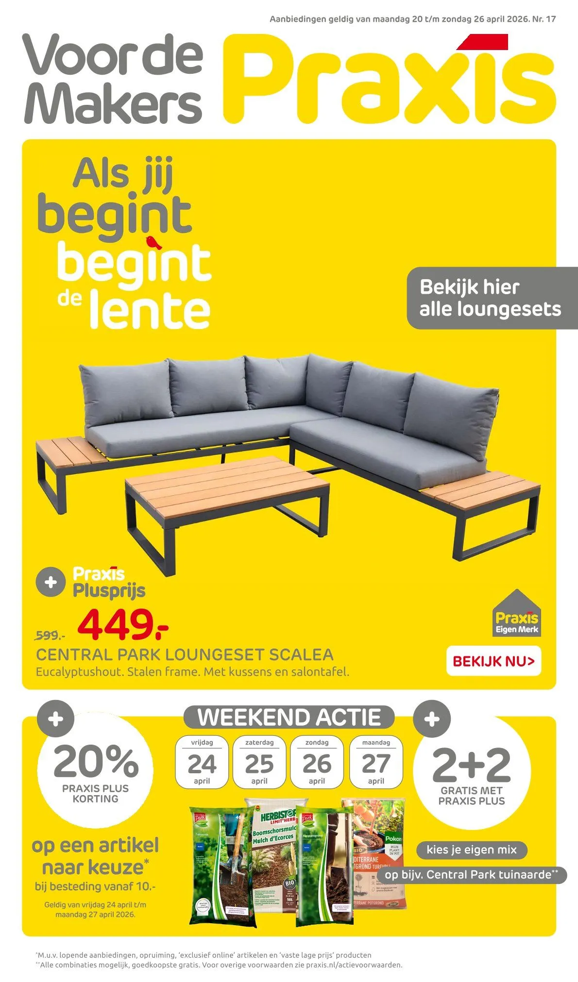 Praxis folders van 20 april tot 26 mei 2026 - Folder pagina 