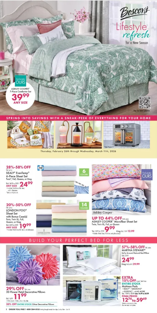 Weekly ad Boscov's Sales from February 26 to March 11 2026 - Page 1
