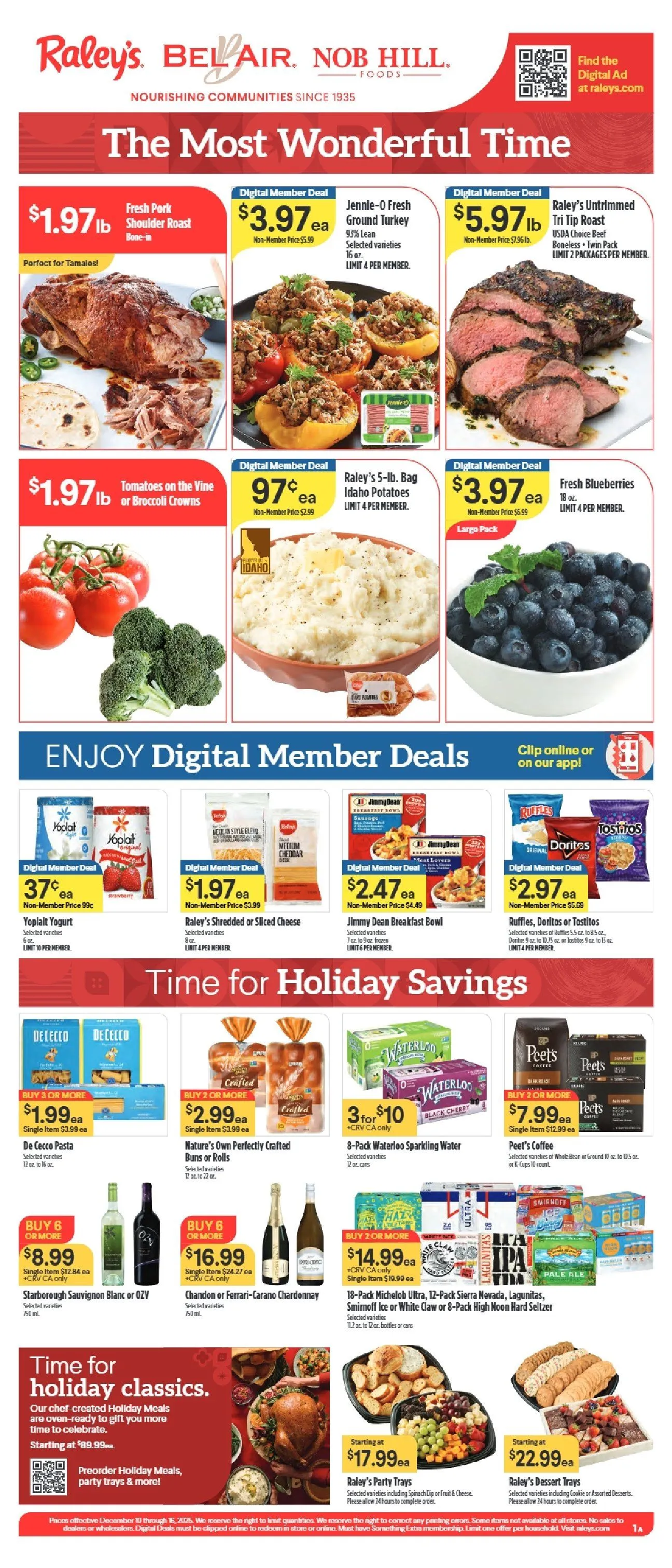Weekly ad Nob Hill Sales from December 10 to December 16 2025 - Page 1