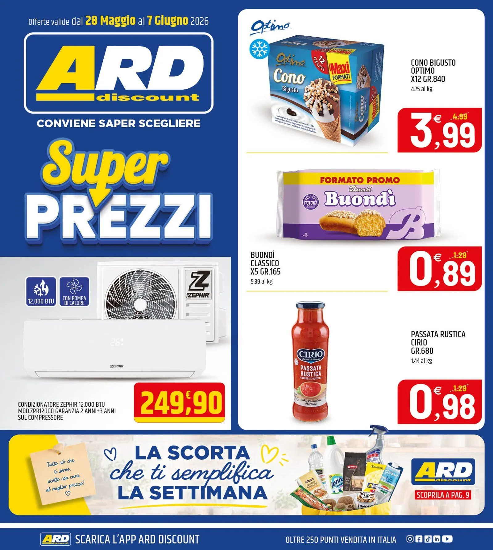 Volantini ARD Discount da 28 maggio a 3 giugno di 2026 - Pagina del volantino 1