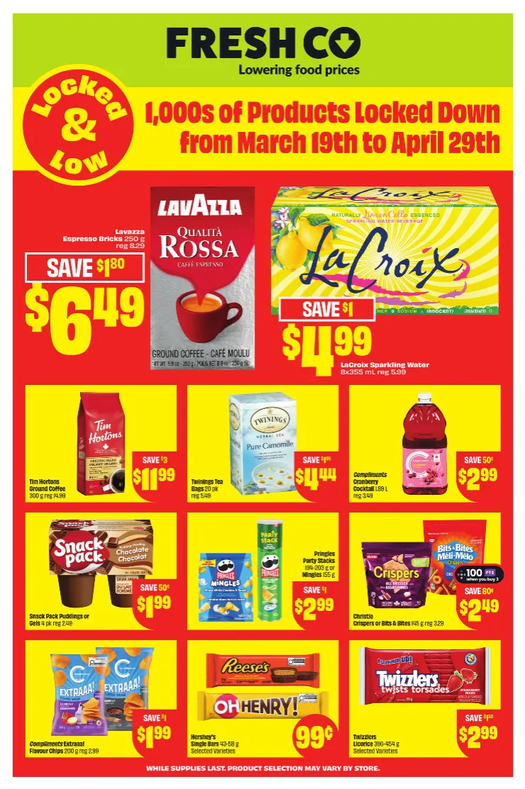 FreshCo. Sales from March 19 to April 29 2026 - flyer page 