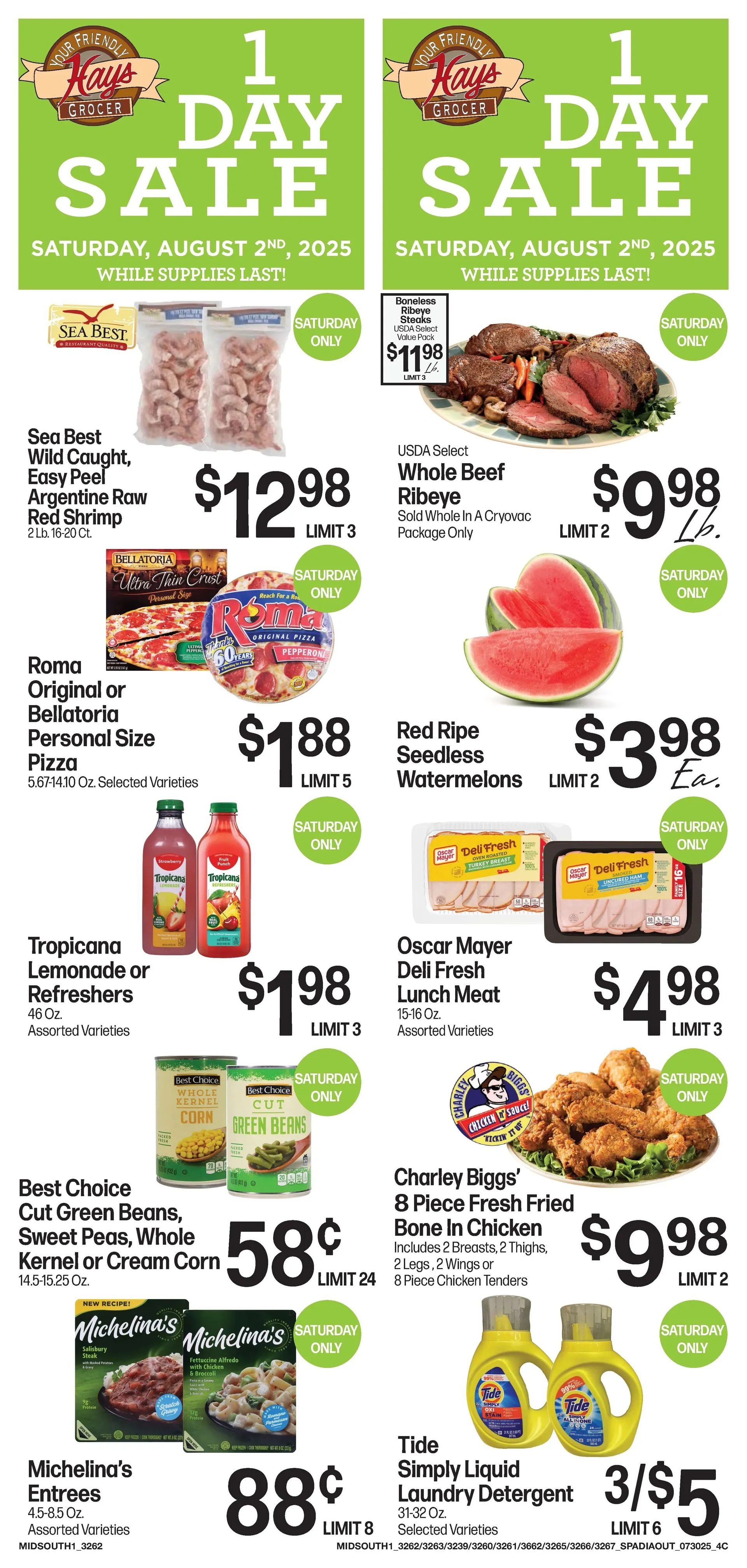 Weekly ad Hays Supermarket weekly ads from July 30 to August 5 2025 - Page 