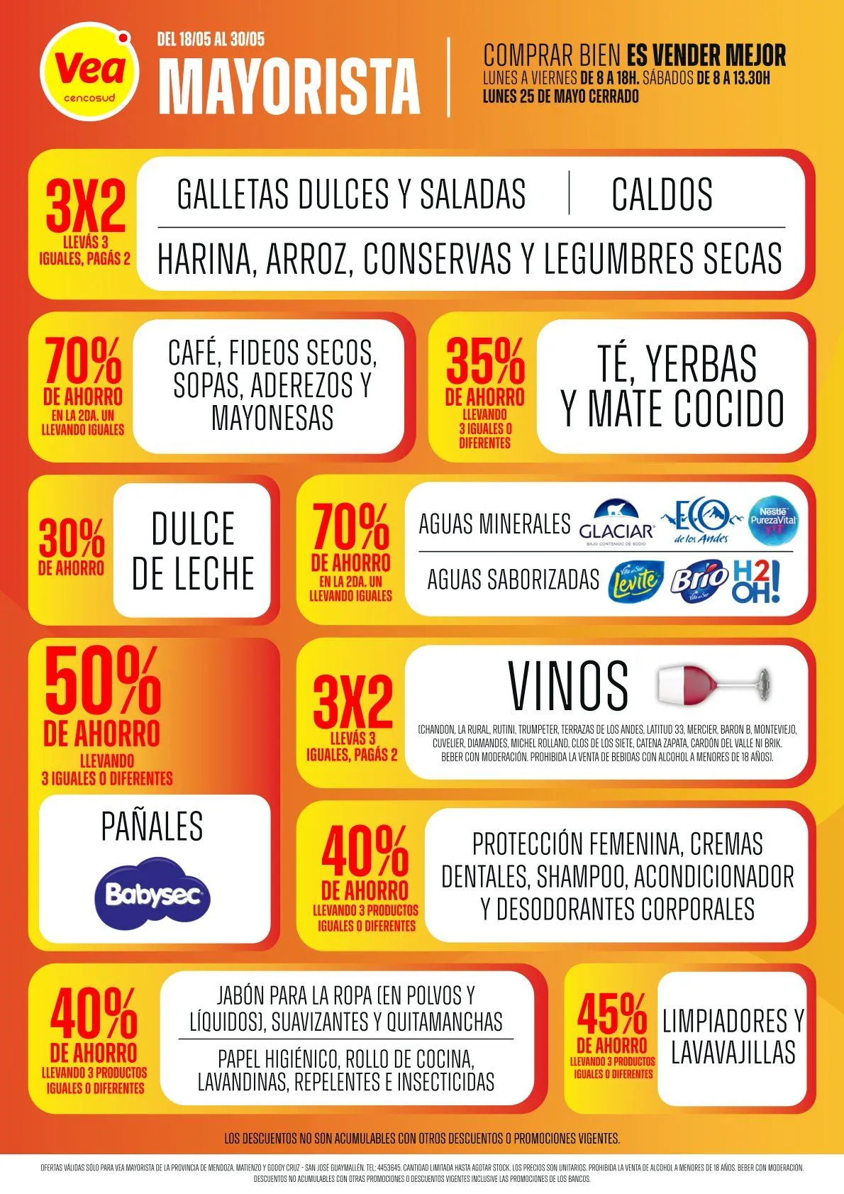 Ofertas de Vea Odertas 18 de mayo al 30 de mayo 2026 - Página 1 del catálogo