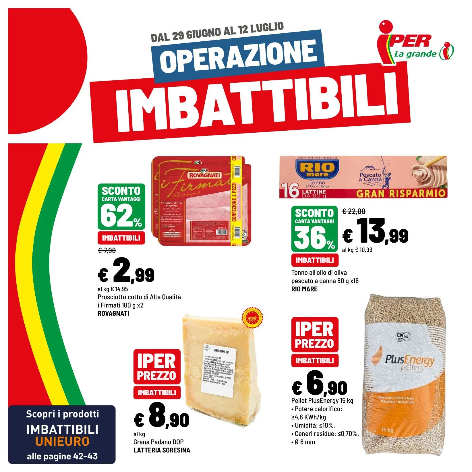 Volantini Iper, La grande i da 29 giugno a 12 luglio di 2026 - Pagina del volantino 