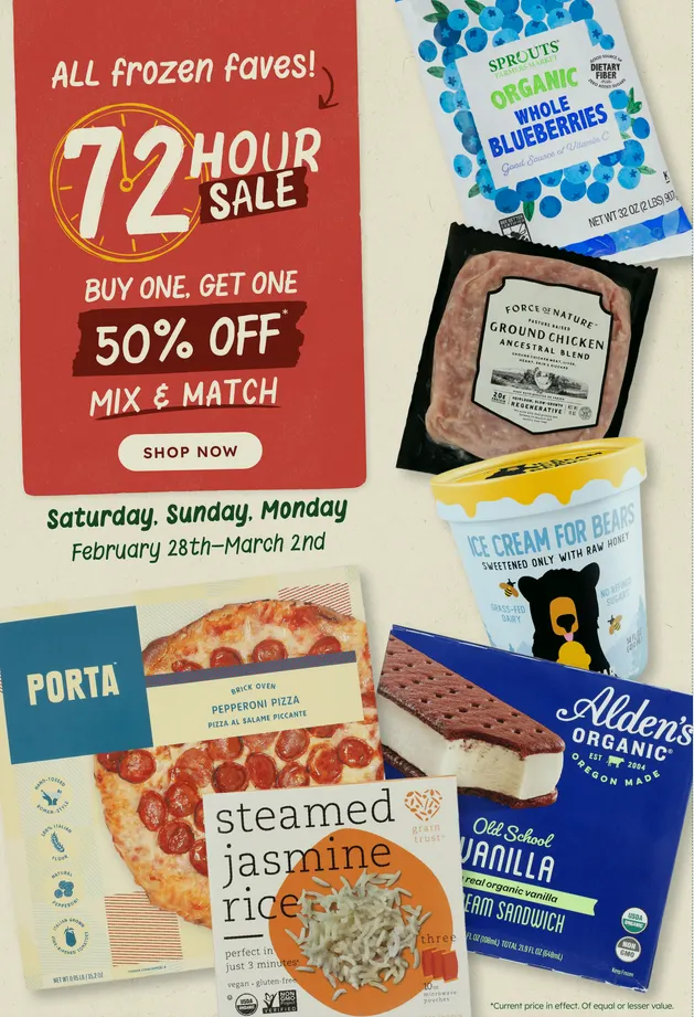 Weekly ad Sprouts Sales from February 25 to March 3 2026 - Page 1