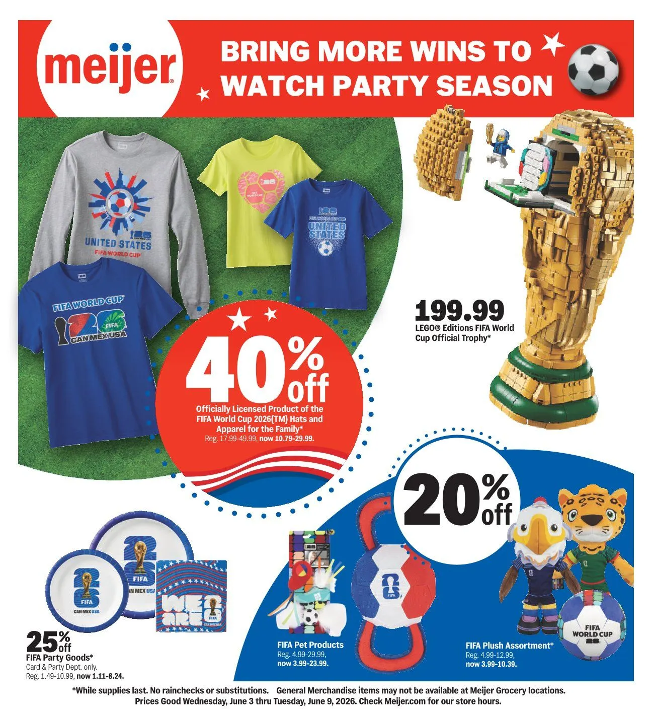 Weekly ad Meijer Sales from June 3 to June 9 2026 - Page 1