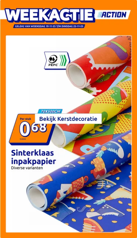 Action Folder van 19 november tot 25 november 2025 - folder pagina