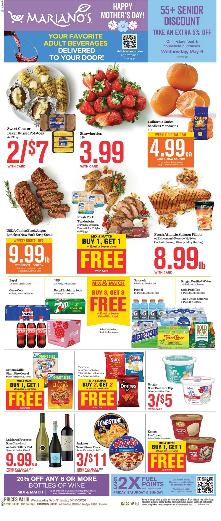 Weekly ad Mariano's Sales from May 6 to May 12 2026 - Page 1