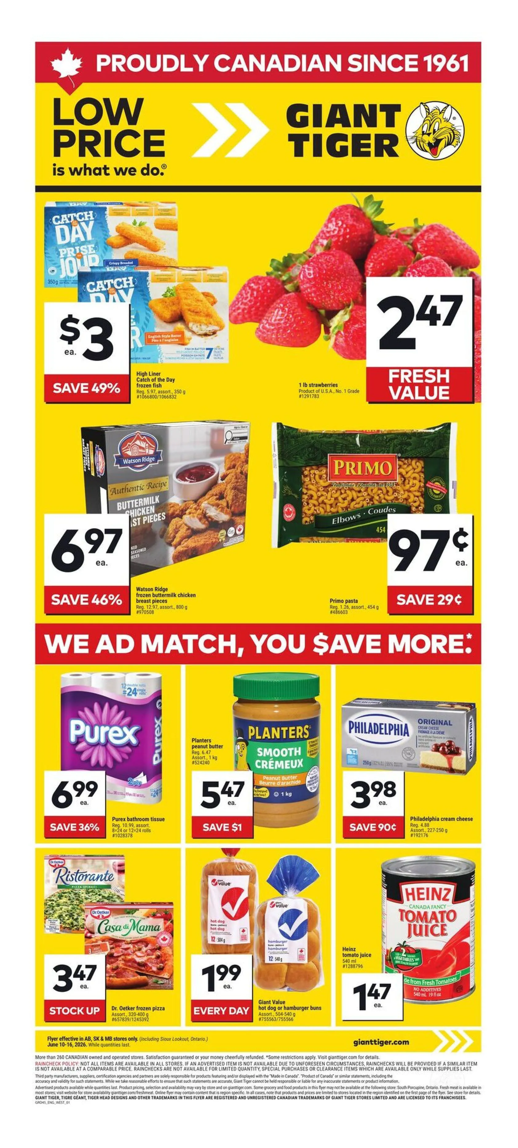 Giant Tiger Sales from June 10 to June 16 2026 - flyer page 1