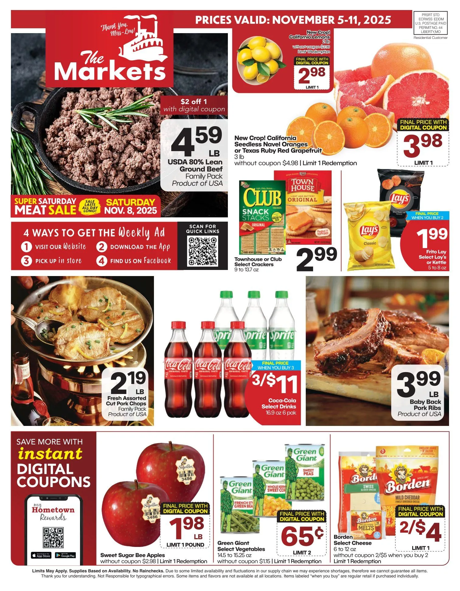 Weekly ad The Markets Sales from November 5 to November 11 2025 - Page