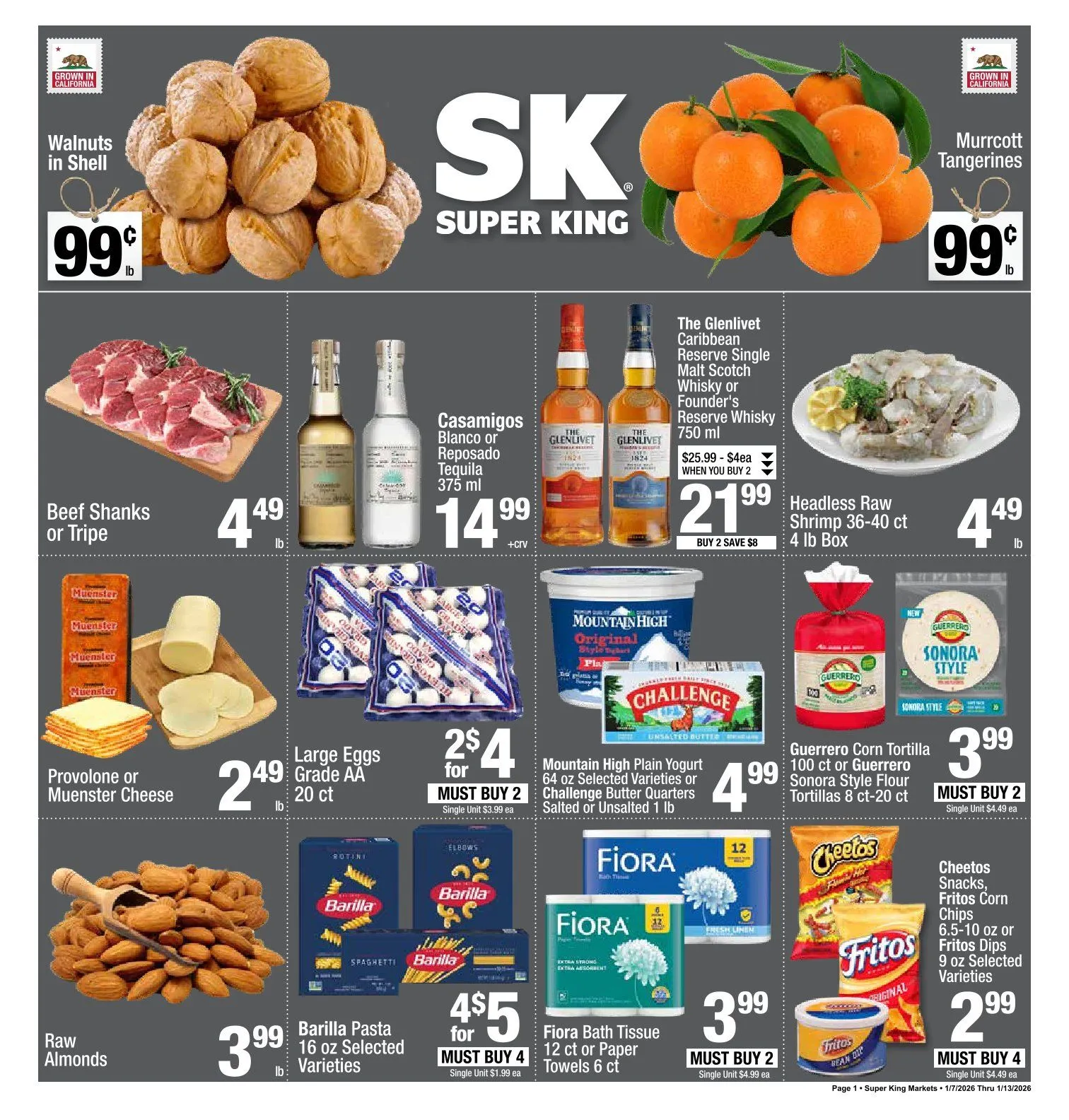 Weekly ad  Super King Markets Sales from January 7 to January 13 2026 - Page 