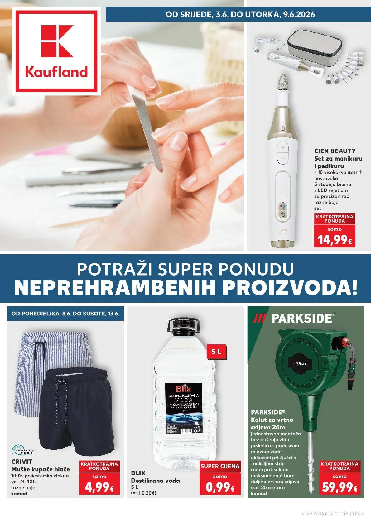 Katalog Kaufland od 3. lipnja do 9. lipnja 2026. - Pregled Stranica 1
