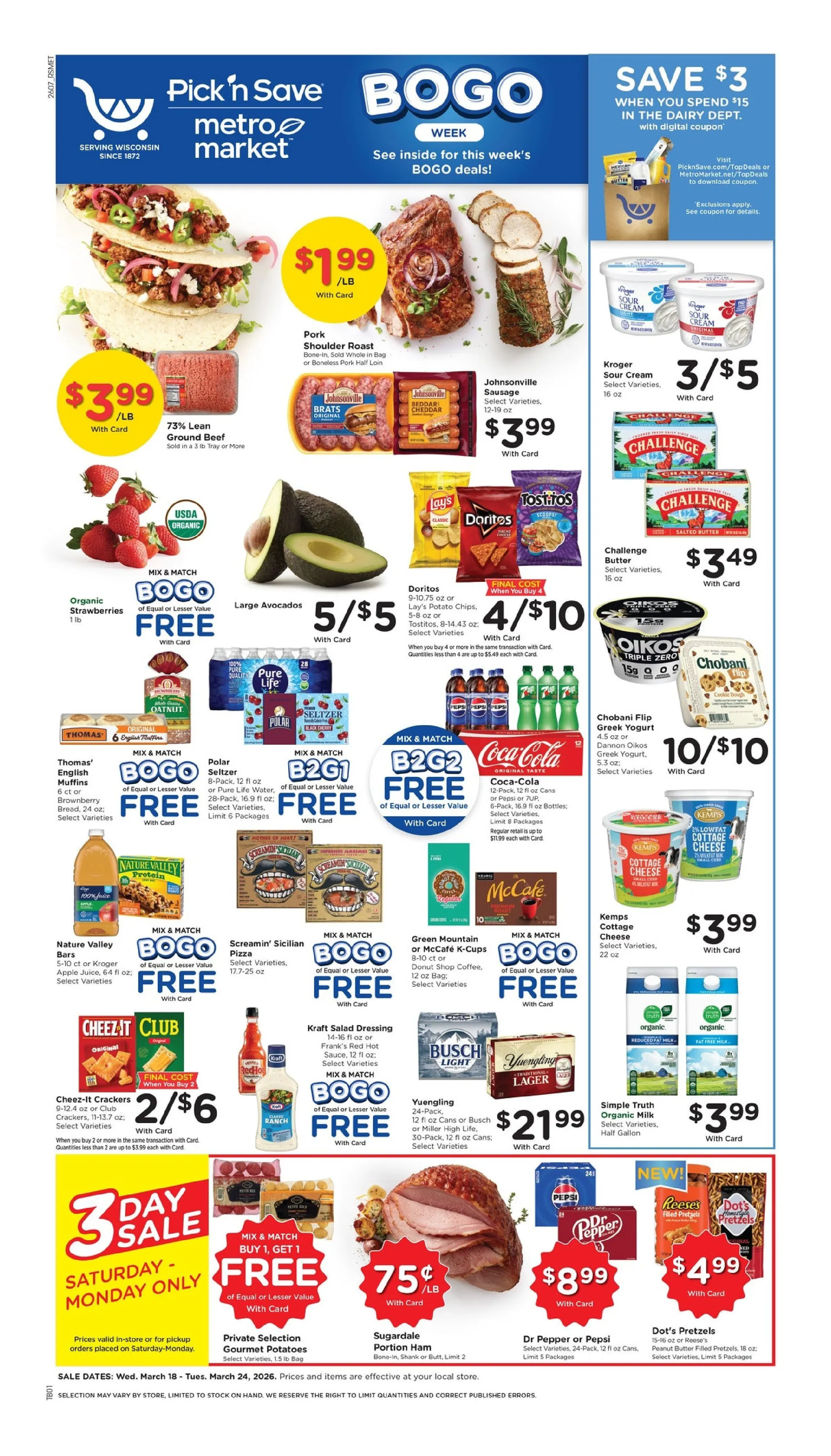 Weekly ad  Pick 'n Save weekly ads from March 18 to March 24 2026 - Page 1