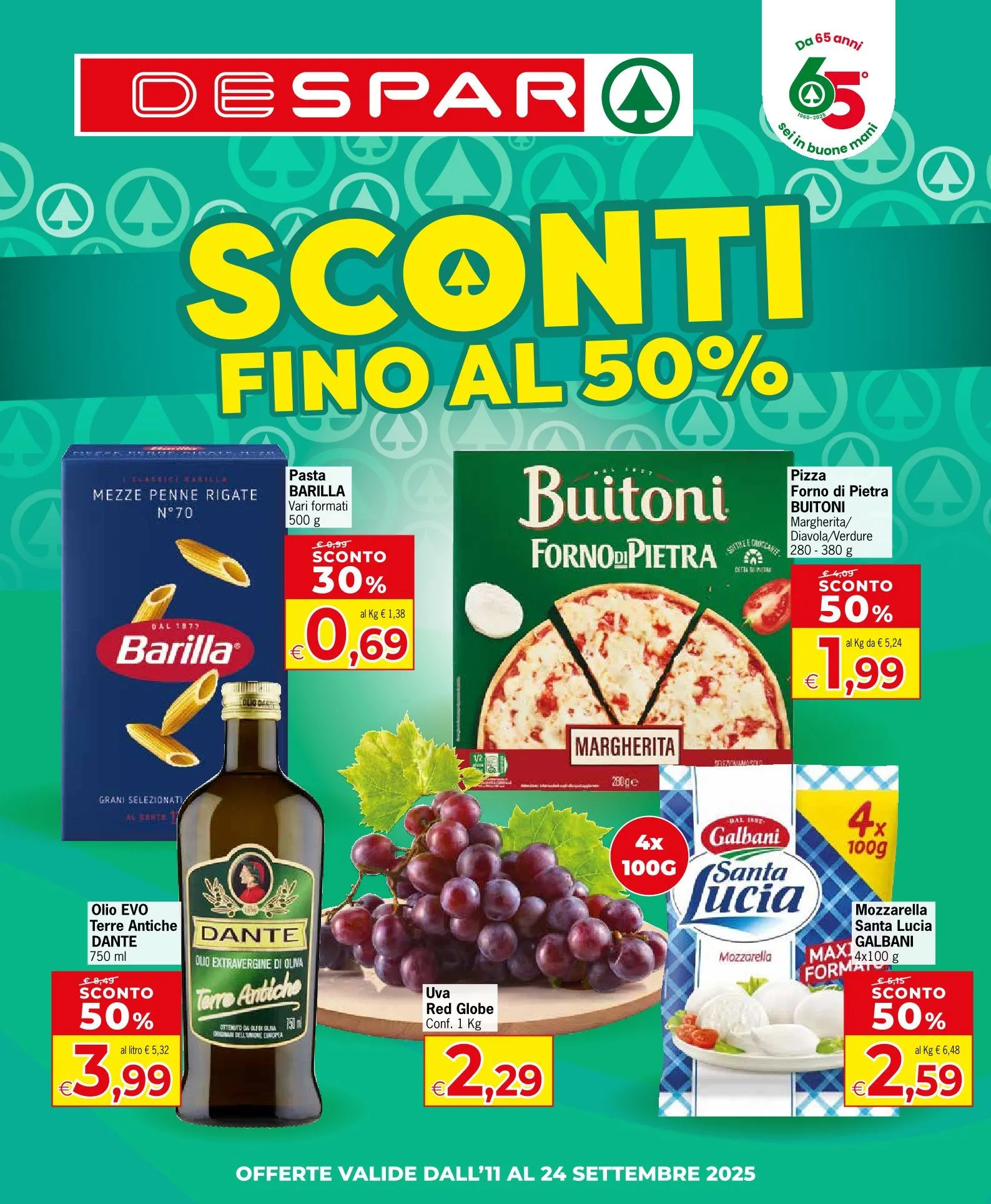 Volantini DeSpar da 18 settembre a 24 settembre di 2025 - Pagina del volantino 1