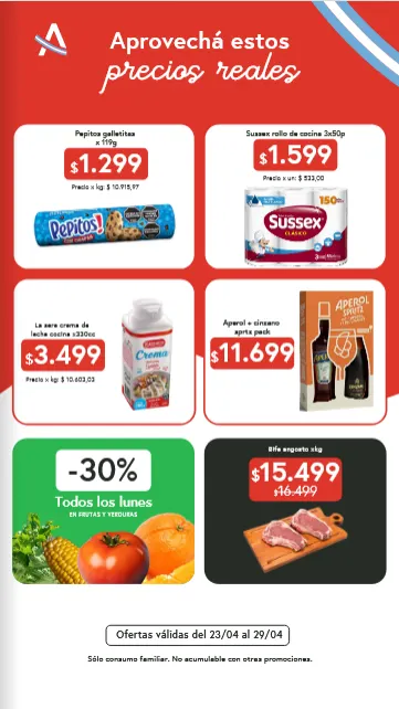 Ofertas de El Abastecedor Ofertas 23 de abril al 29 de abril 2026 - Página 1 del catálogo