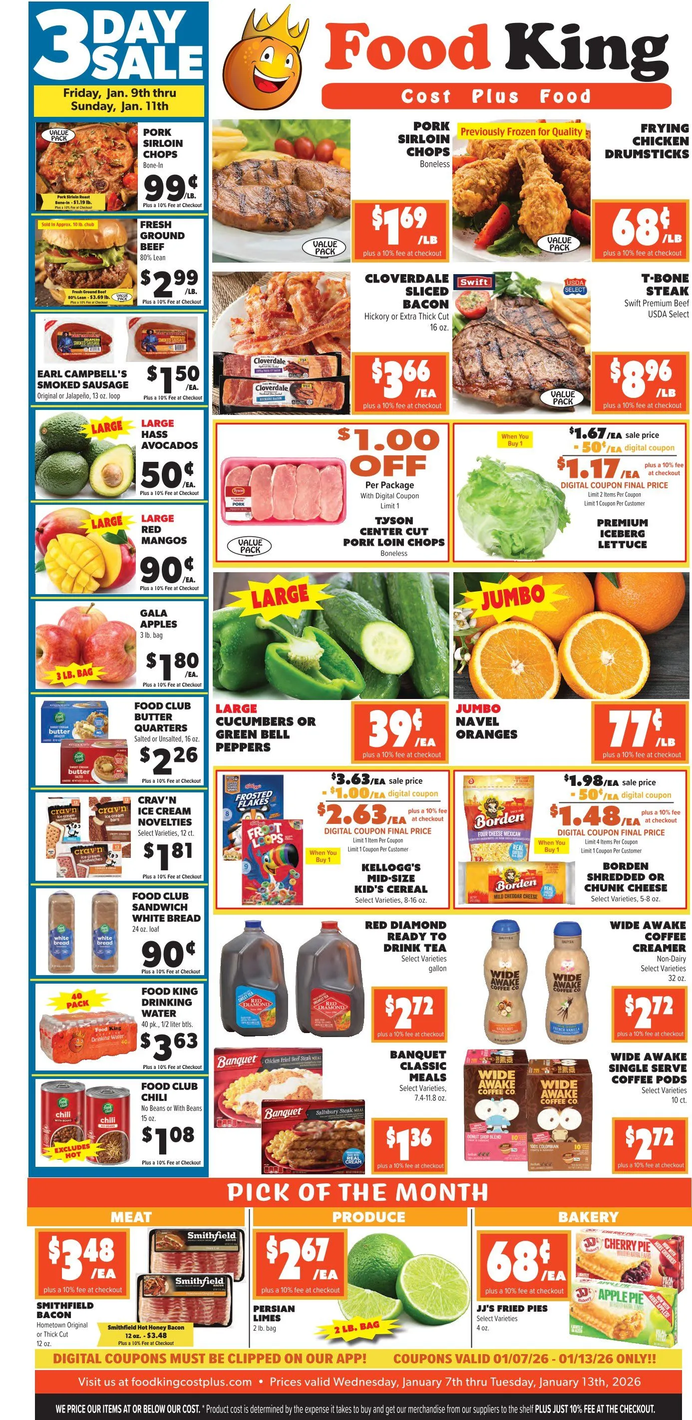 Weekly ad Food King Sales from January 7 to January 13 2026 - Page 