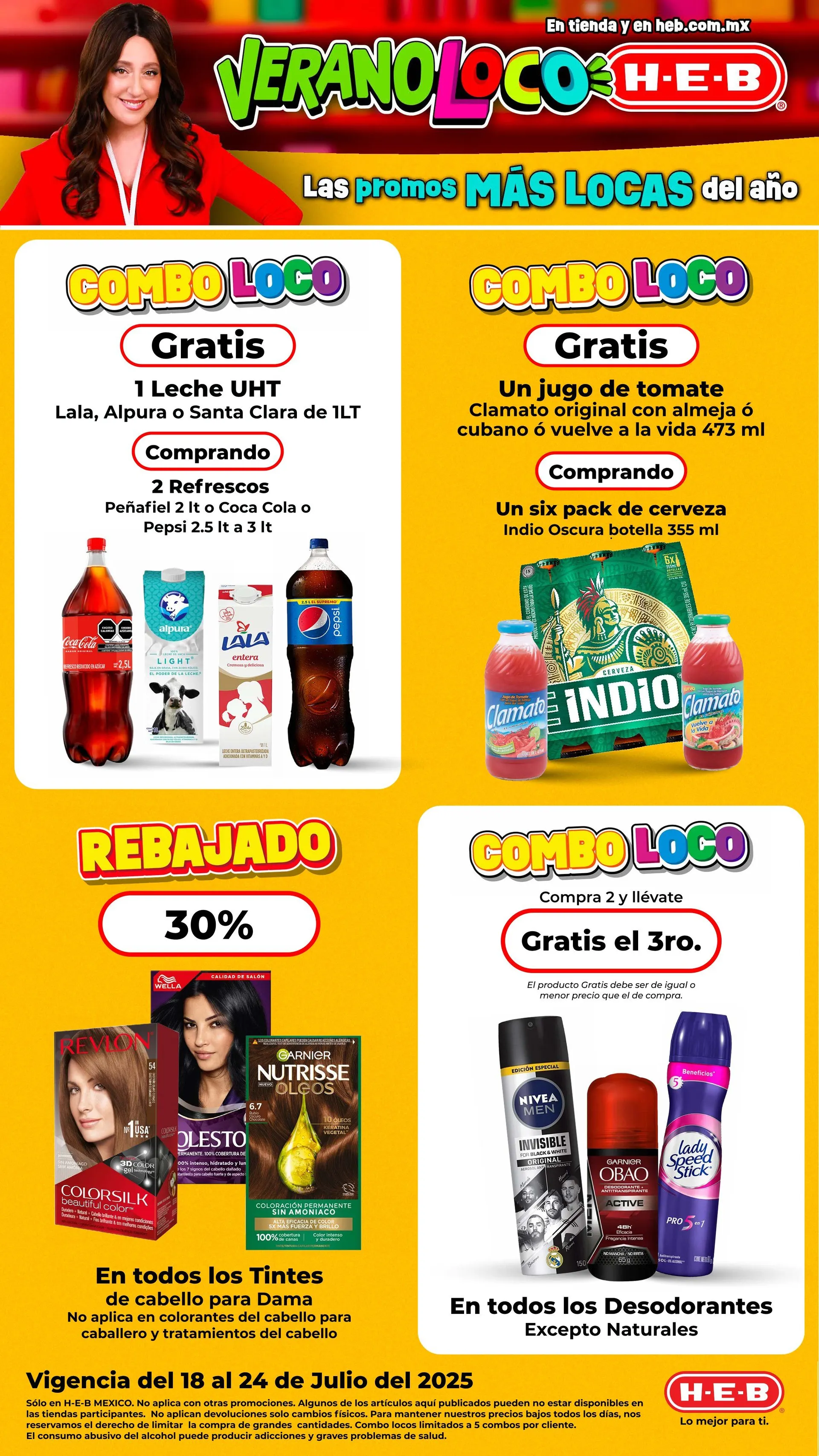 Catálogo de H-E-B catálogos y ofertas 18 de julio al 25 de julio 2025 - Pagina 1