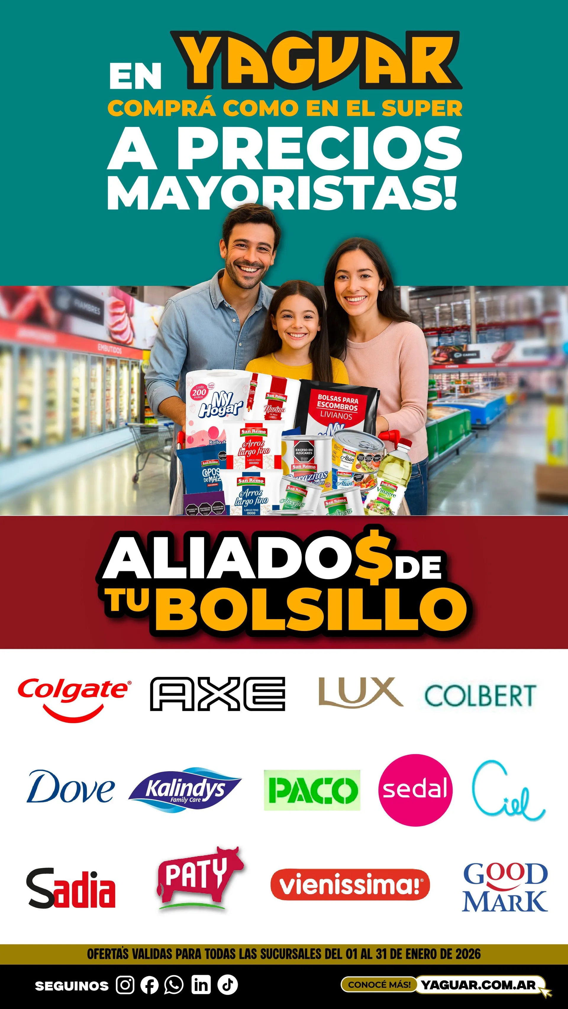 Ofertas de Yaguar Ofertas 1 de enero al 31 de enero 2026 - Página 1 del catálogo