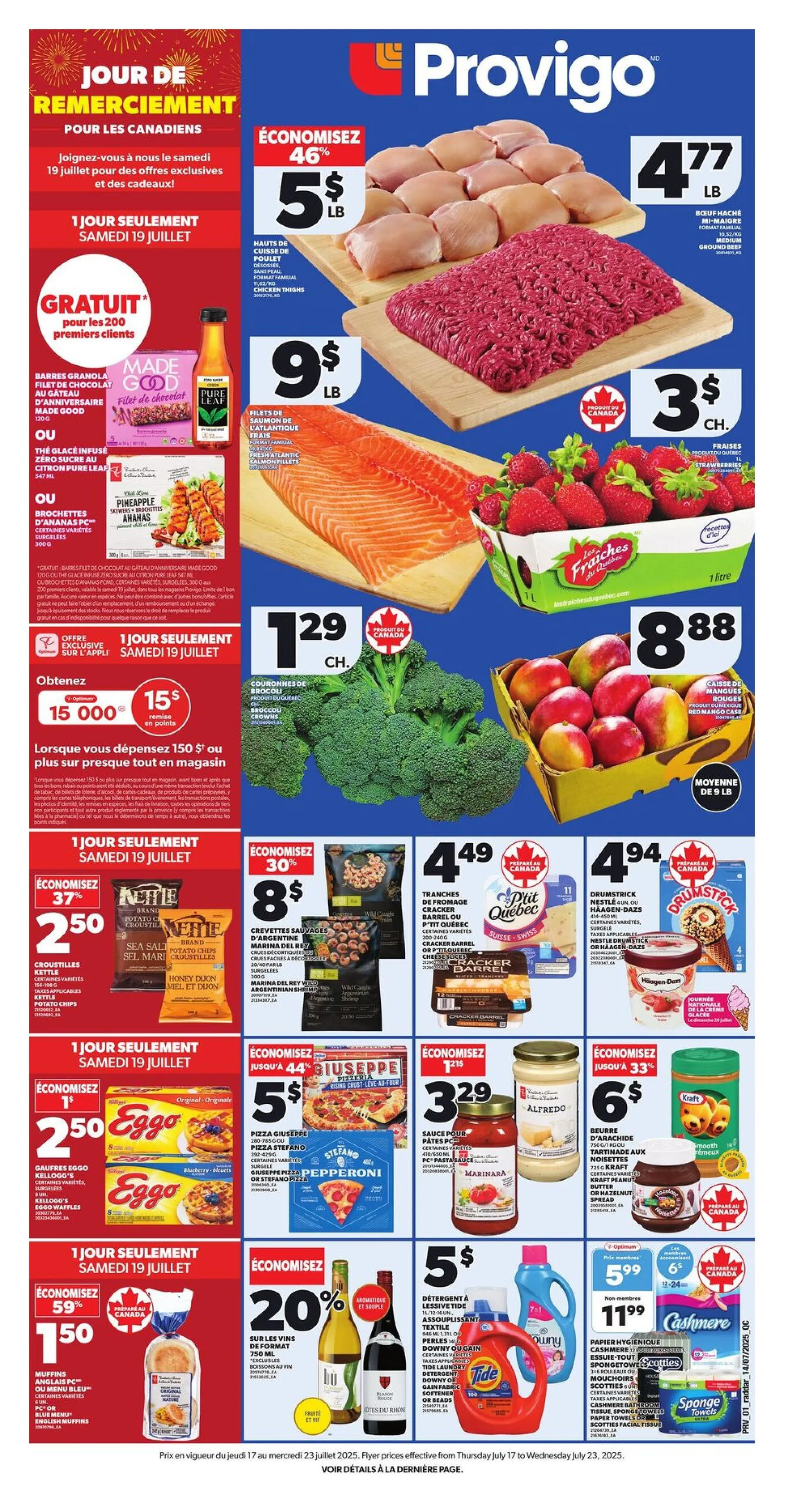 Provigo Sales from July 16 to July 23 2025 - flyer page 
