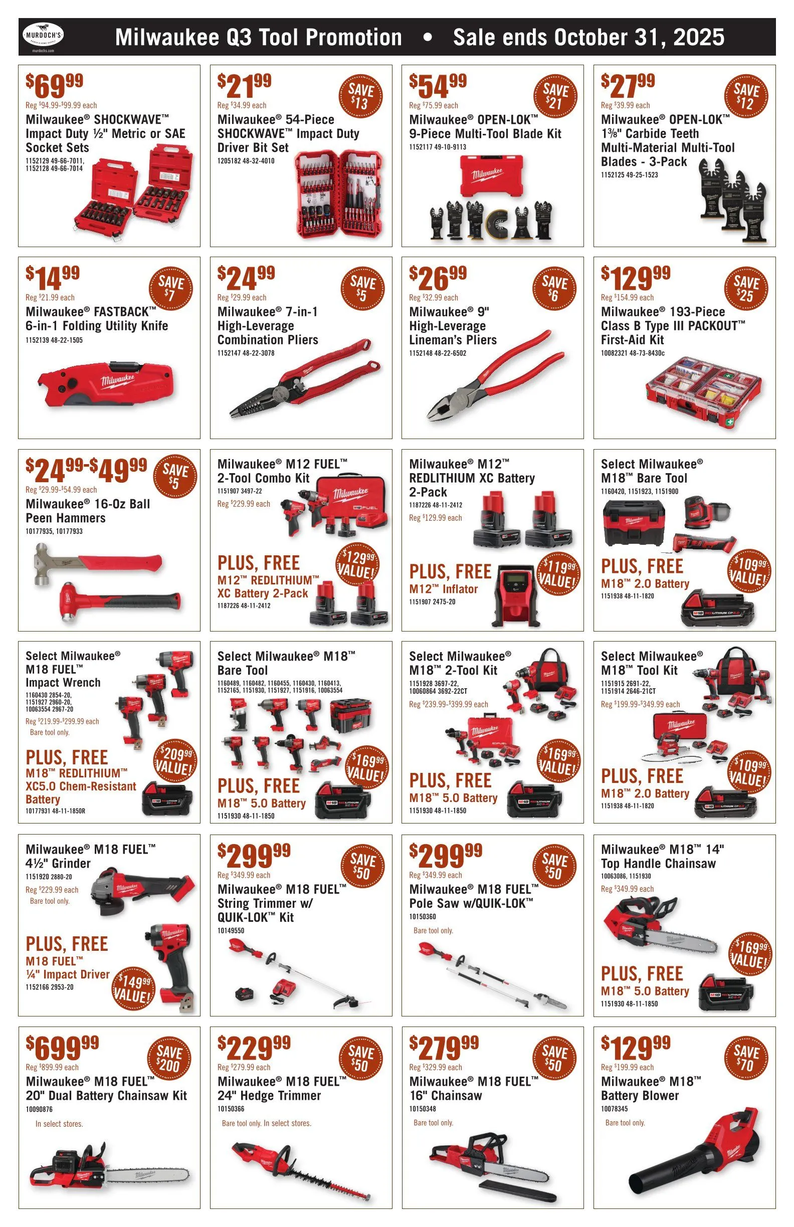 Weekly ad Murdoch’s weekly ads from August 21 to October 31 2025 - Page 
