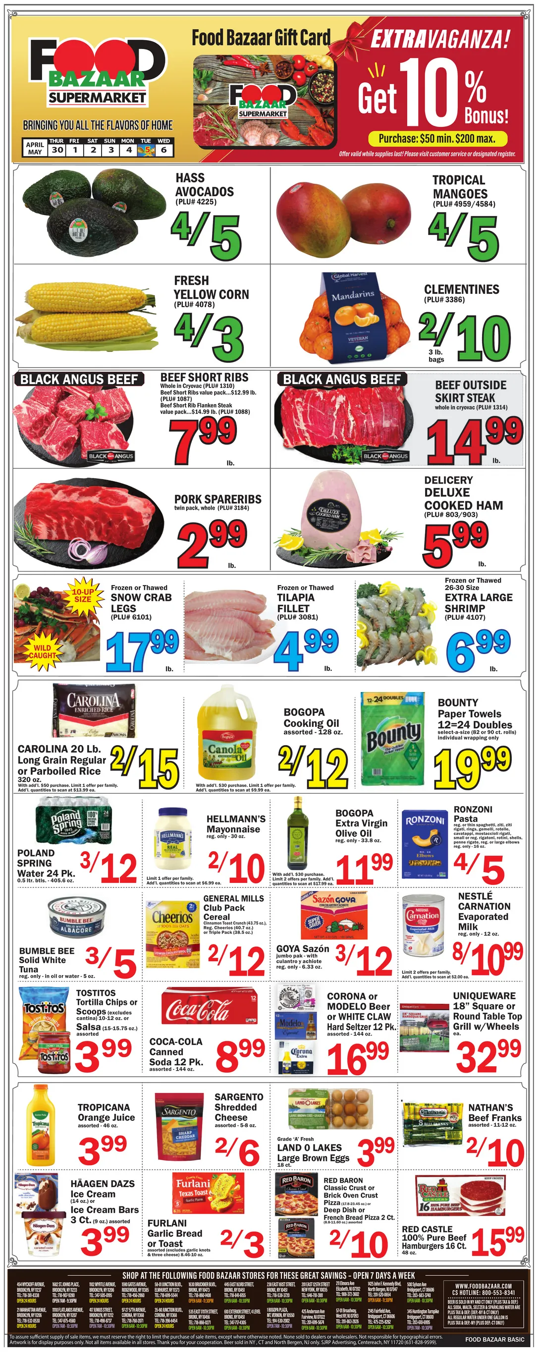 Weekly ad Food Bazaar Sales from April 30 to May 6 2026 - Page 