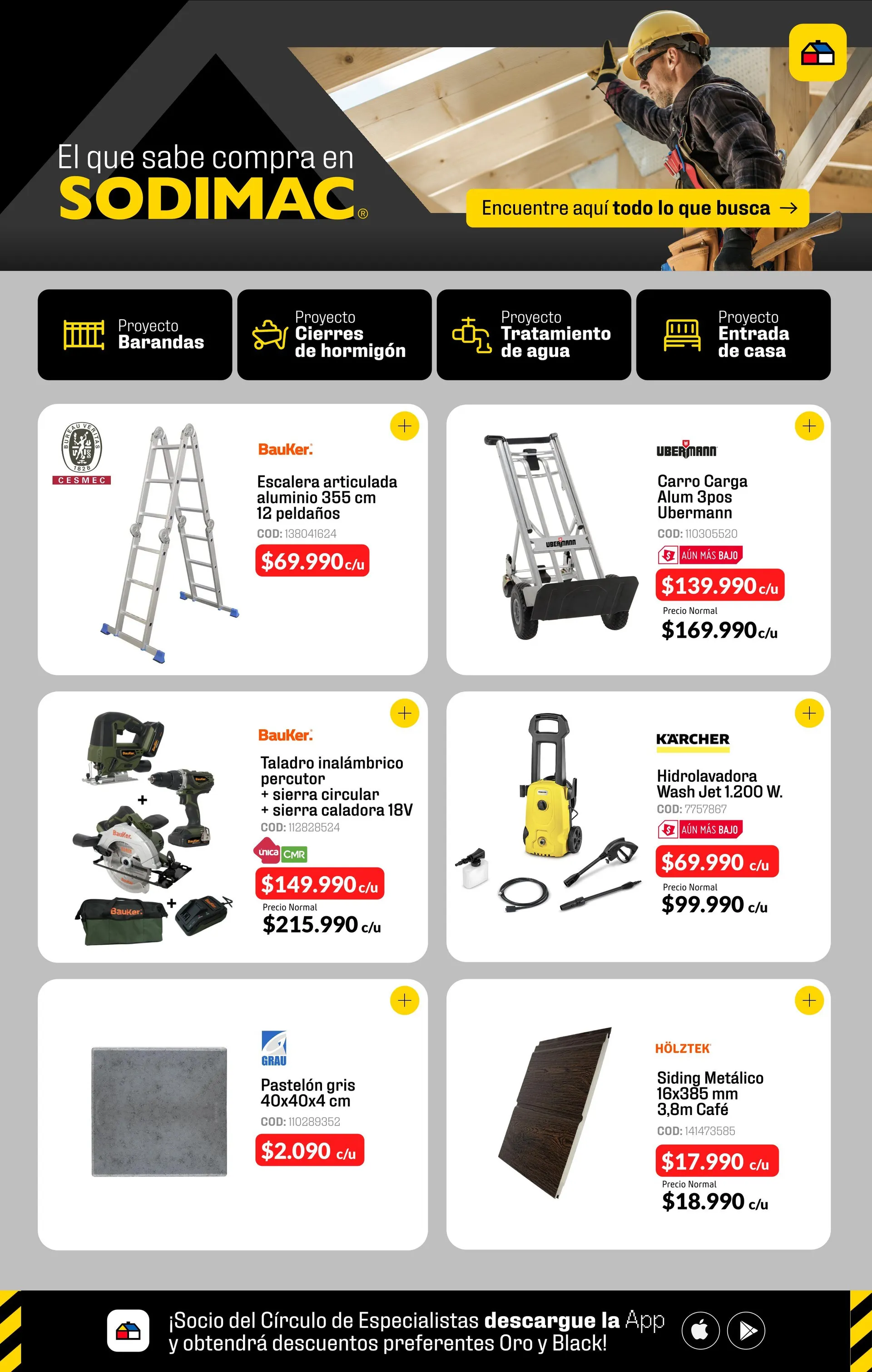 Catálogo de Sodimac Ofertas 28 de julio al 29 de septiembre 2025 - Página 1