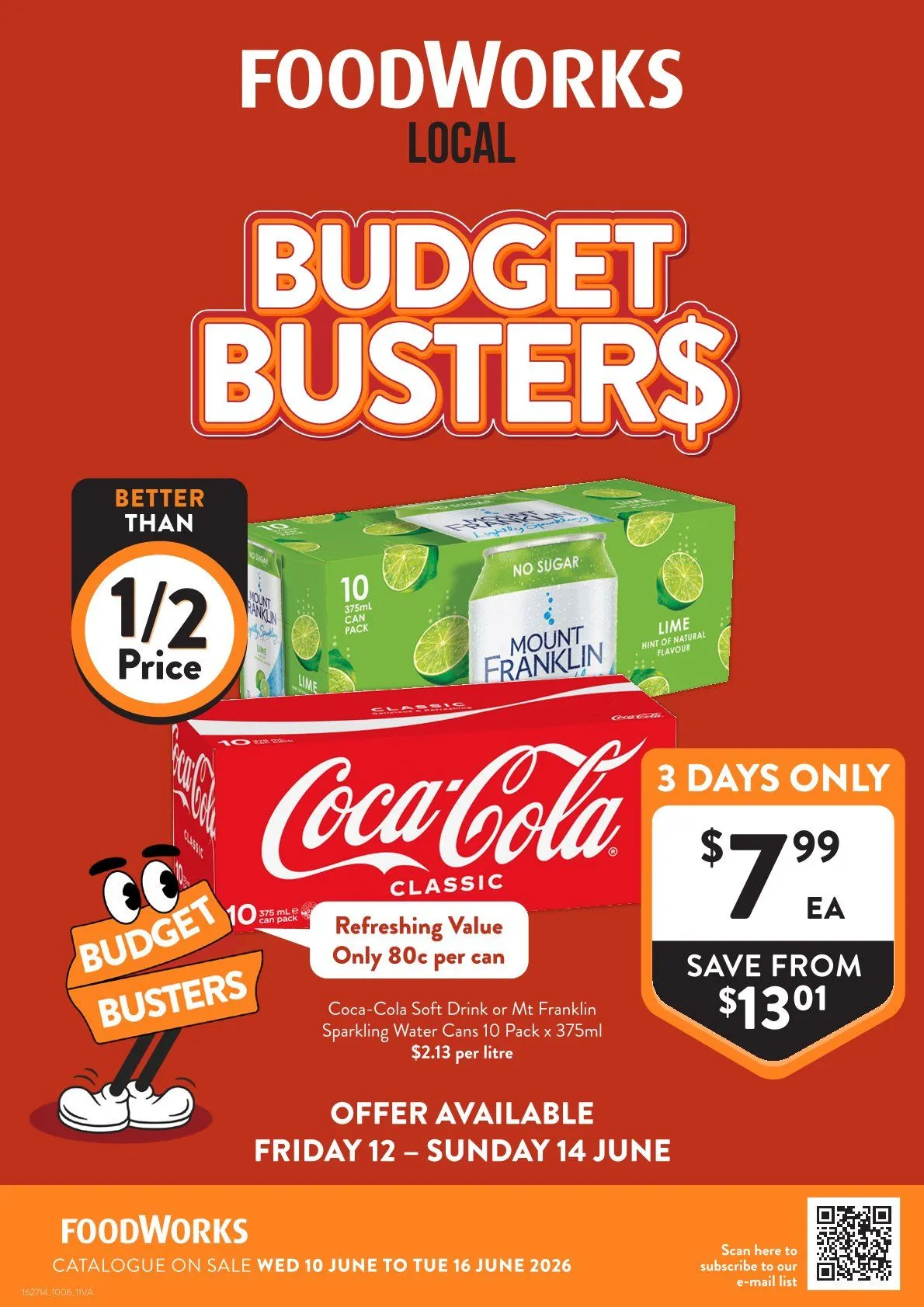 Foodworks Sales - Catalogue valid from 3 June to 16 June 2026 - page 1