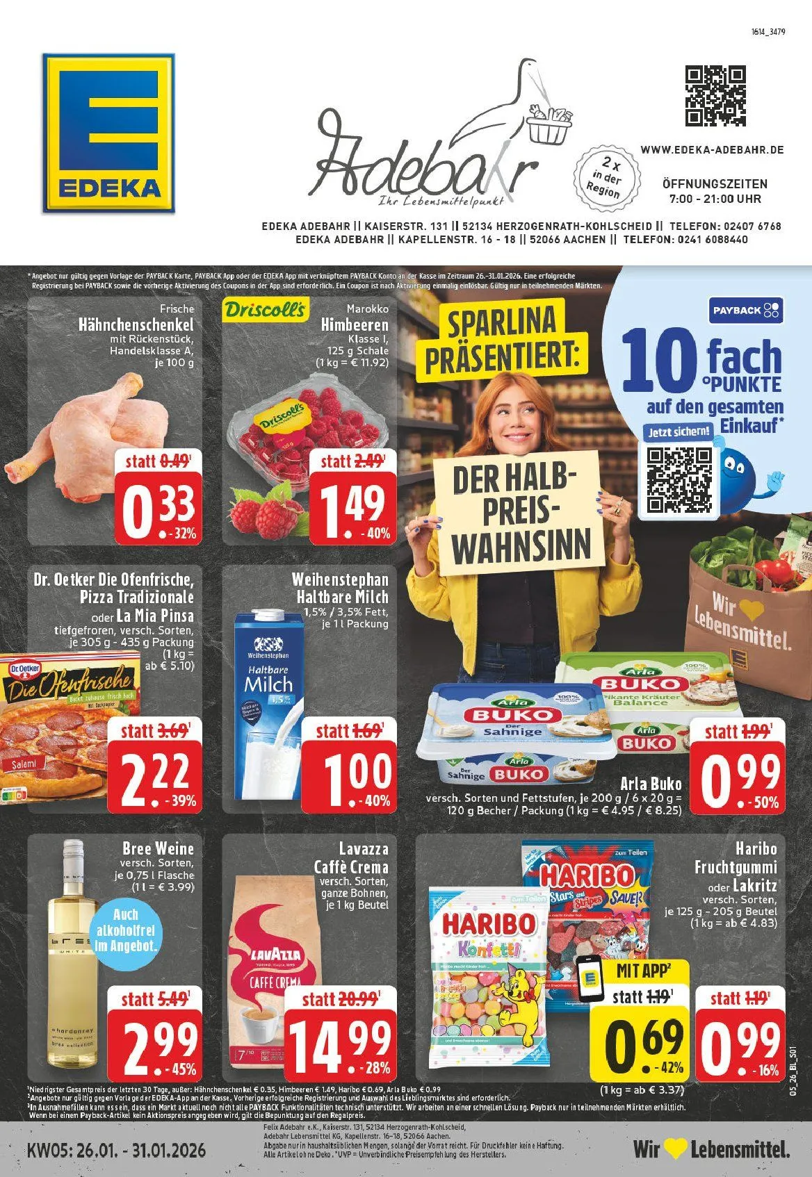 Edeka Angebote von 25. Januar bis 30. Januar 2026 - Prospekt seite