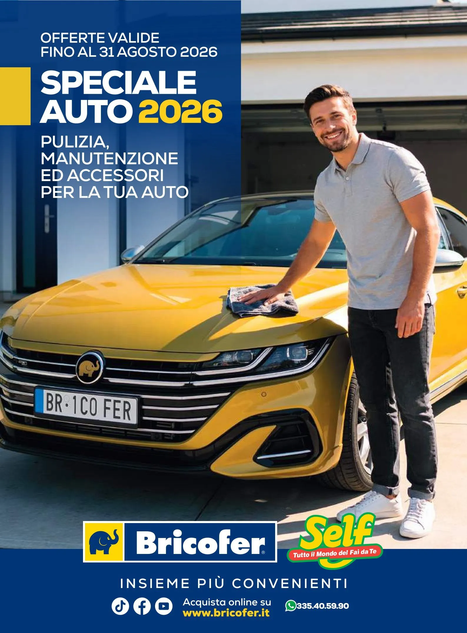Bricofer Volantino da 8 giugno a 31 agosto di 2026 - Pagina del volantino 1