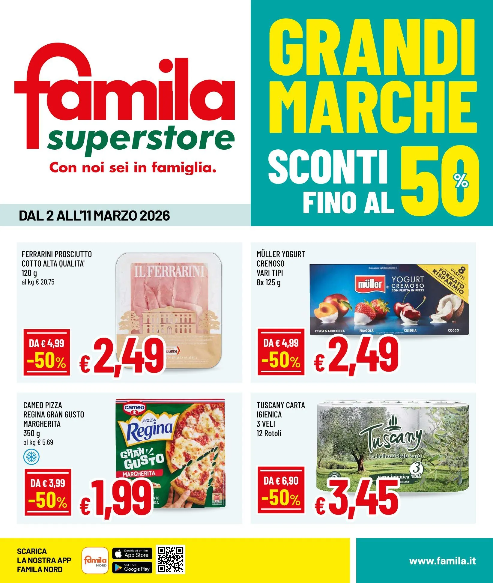 Volantini Famila Superstore da 2 marzo a 11 marzo di 2026 - Pagina del volantino 1