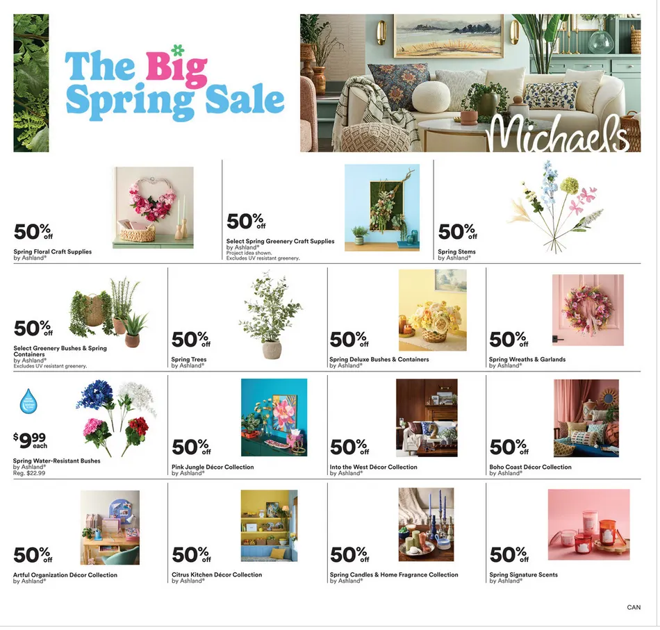 Michaels Sales from March 6 to March 12 2026 - flyer page 