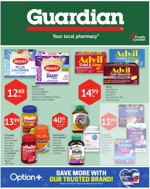Guardian Pharmacy Sales from October 24 to November 27 2025 - flyer page 1