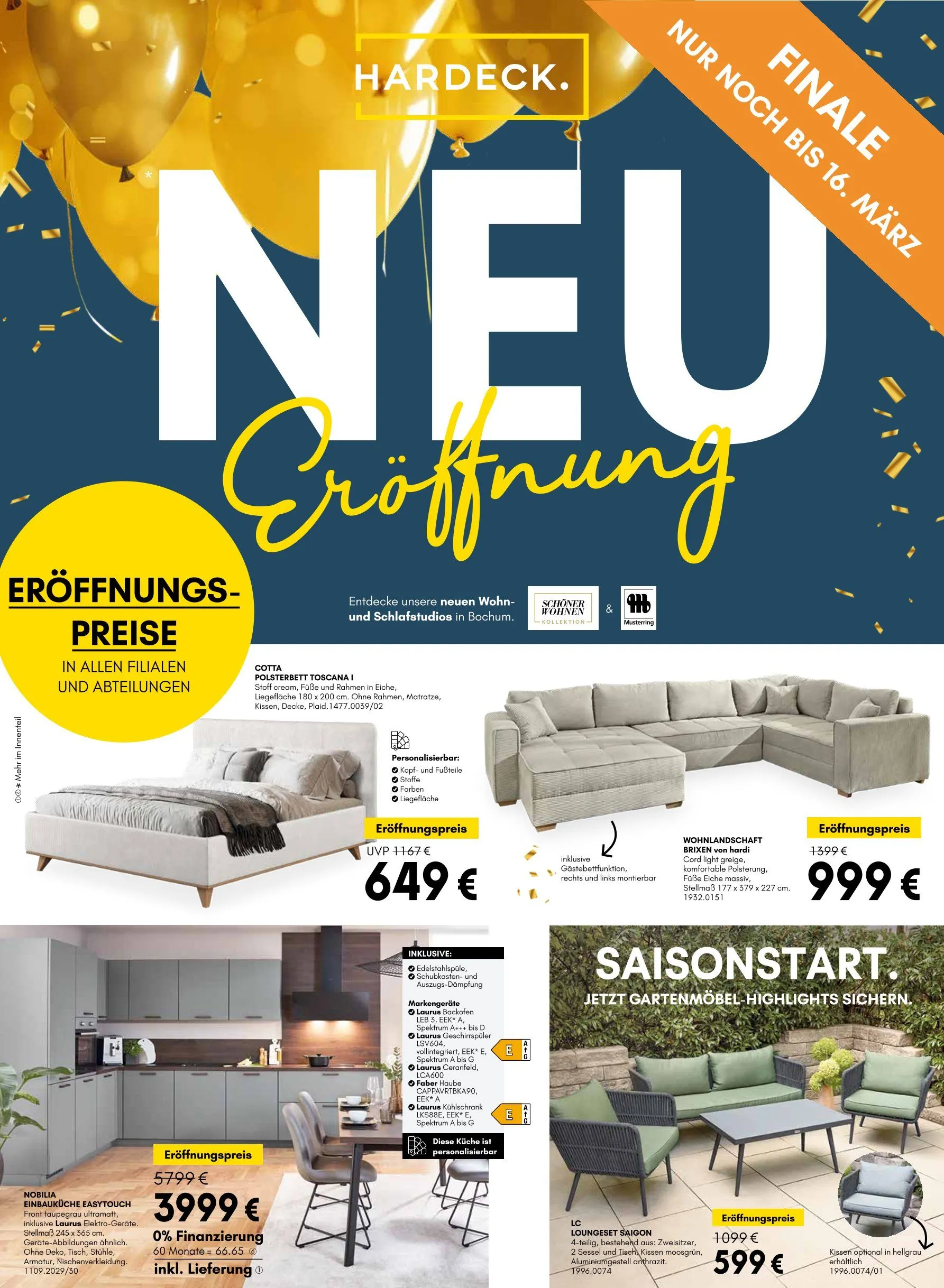 Hardeck Prospekt von 14. März bis 16. März 2025 - Prospekt seite