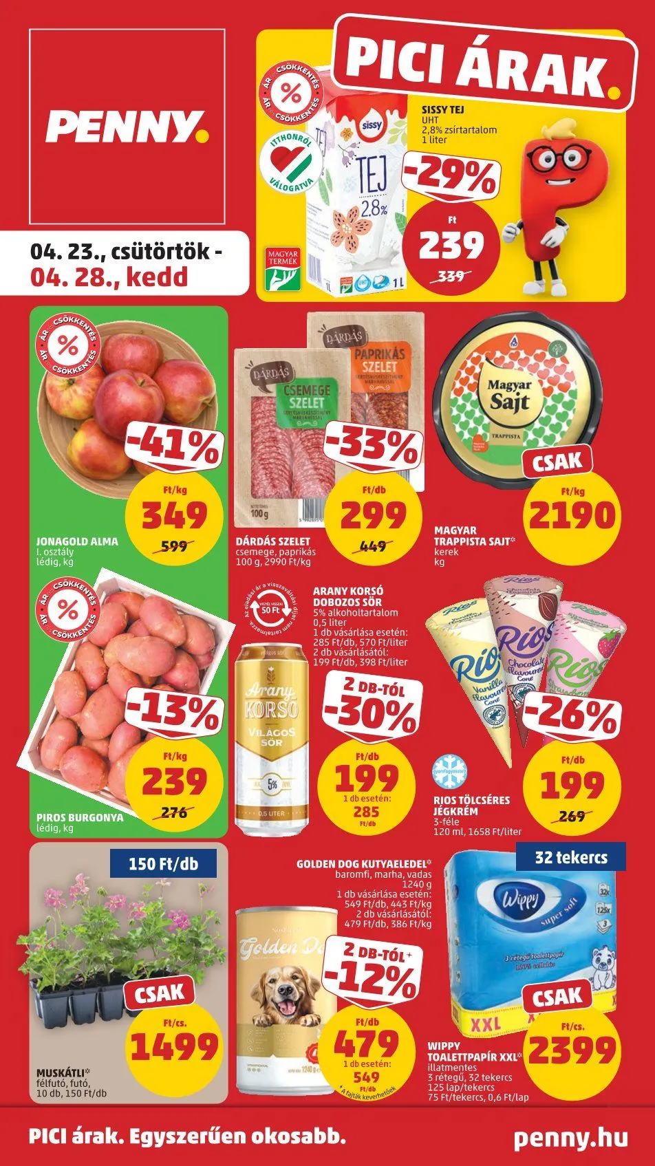 Katalógus  Penny Market április 23.-tól április 28.-ig 2026. - Oldal 1