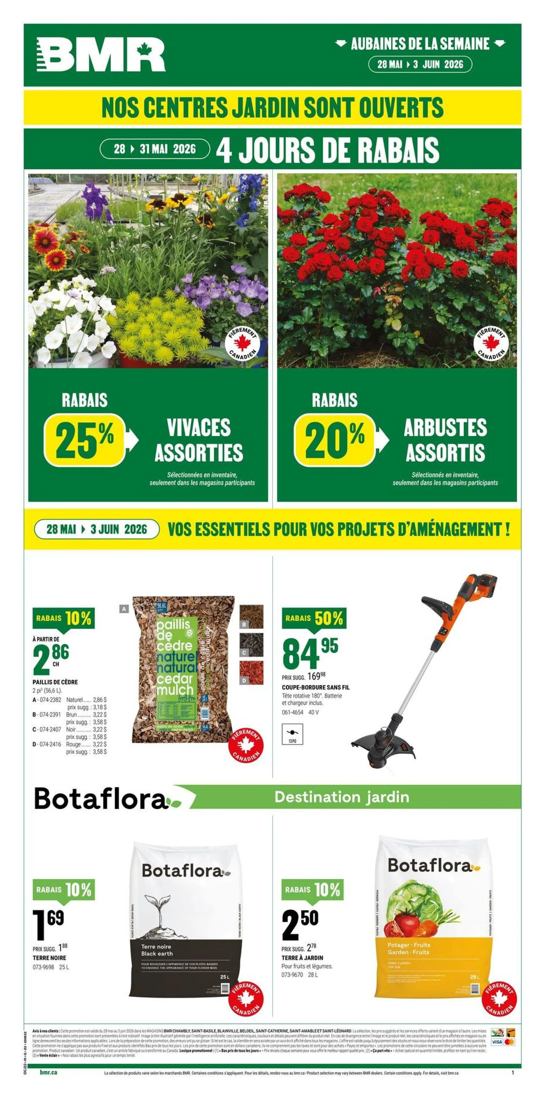 BMR Sales from May 28 to June 3 2026 - flyer page 1