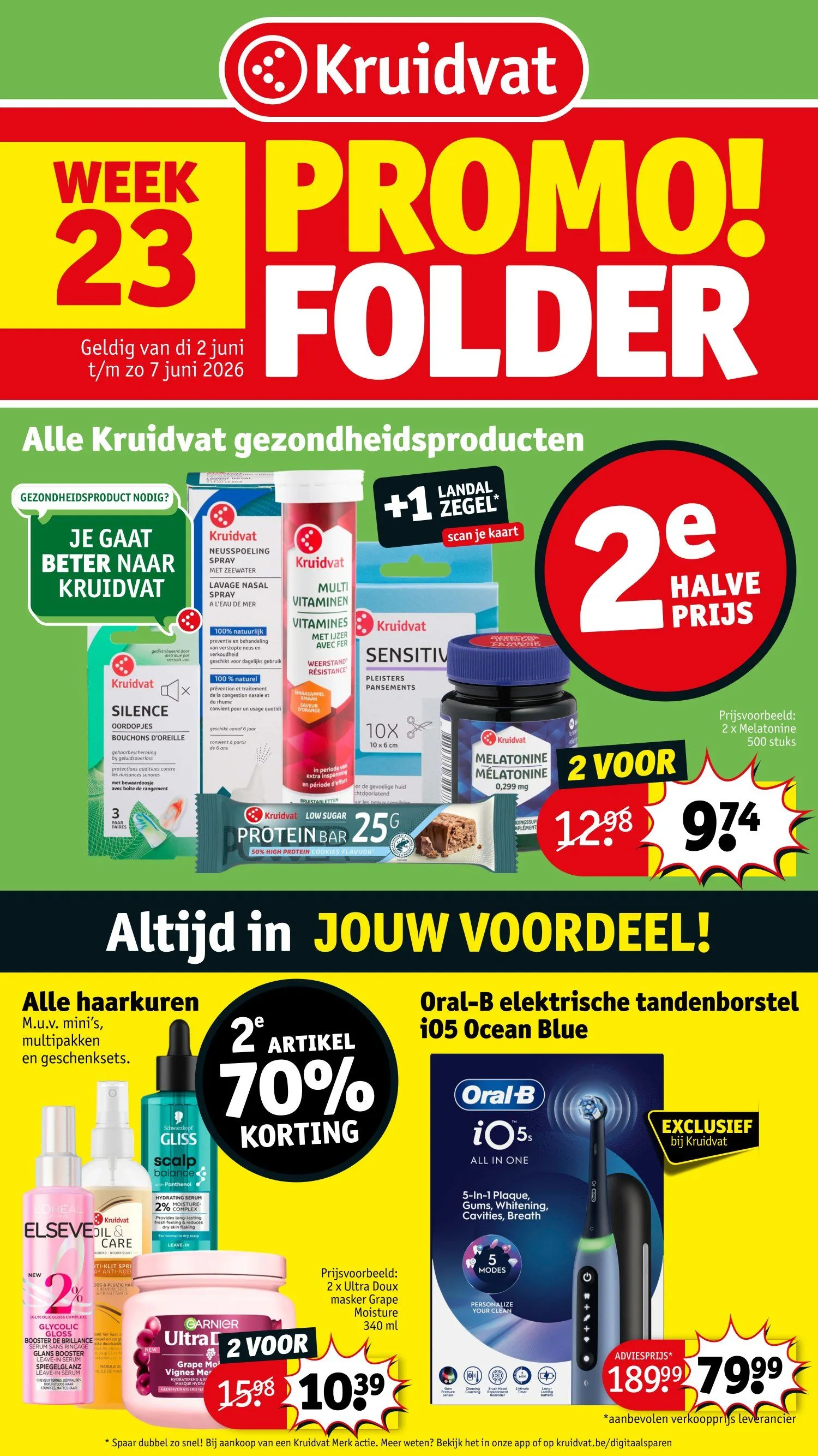 Kruidvat folders van 1 juni tot 7 juni 2026 - folder pagina 1
