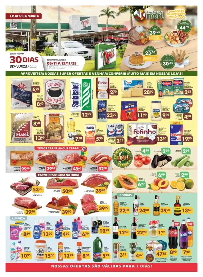 Encarte de  Supermercados Nori Folletos 6 de novembro até 12 de novembro 2025 - Pagina 1