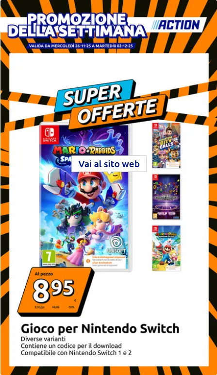 Action Volantino da 26 novembre a 2 dicembre di 2025 - Pagina del volantino 1