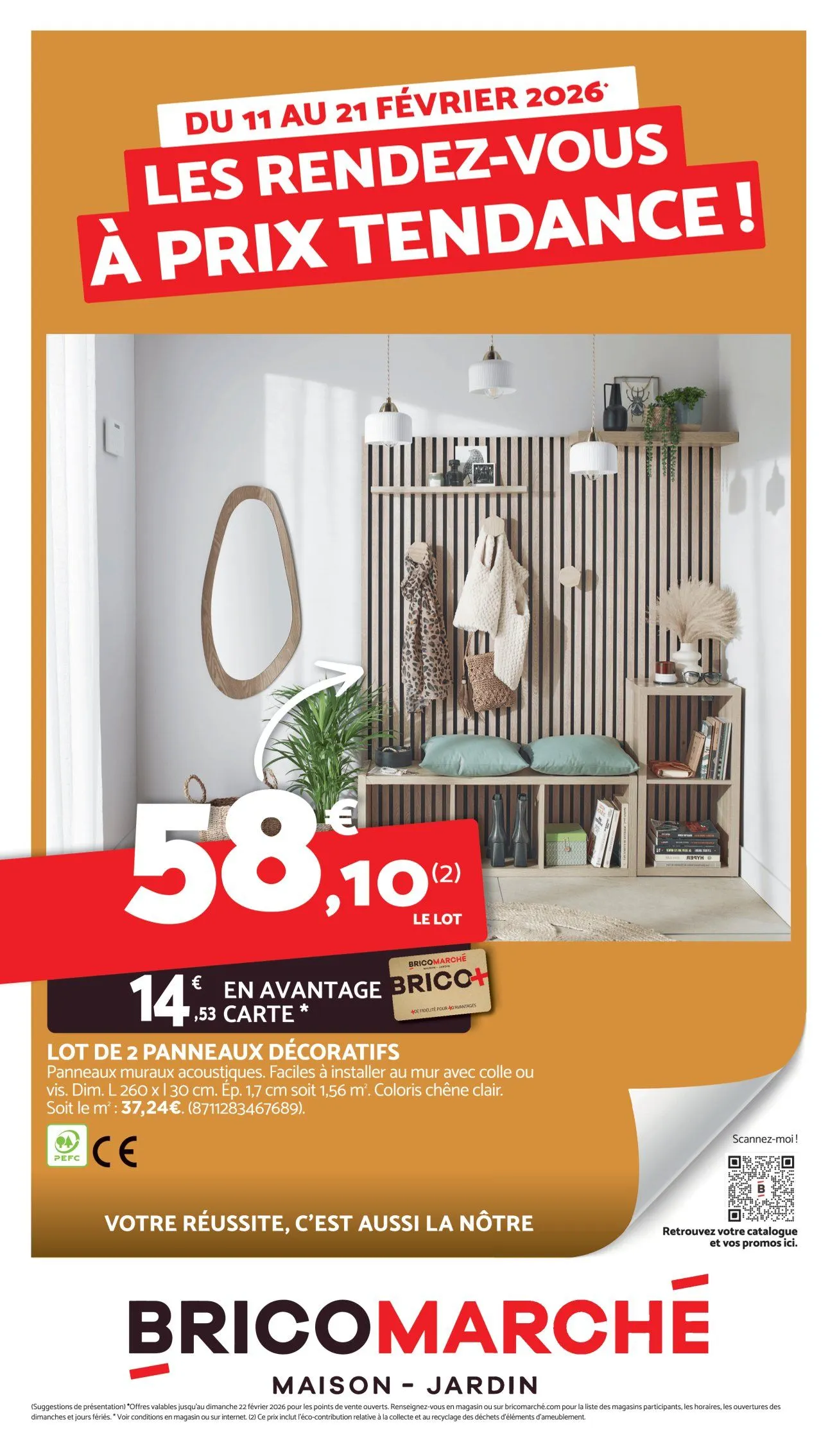 Catalogues Bricomarché - 11 février 21 février 2026